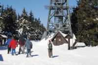 Rozhledna na vrcholu Černé hory (1299 m n. m.), foto: Archiv Vydavatelství MCU s.r.o.