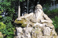 Die Statue des Rübezahl in Janské Lázně, Foto: Archiv Vydavatelství MCU s.r.o.
