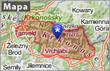 Krkonoše mapa banner