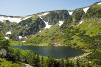 Im Riesengebirge befinden sich zwei große Gletscherseen - den Wielki a Mały Staw auf der polnischen Seite des Gebirges, Foto: Archiv Vydavatelství MCU s.r.o.